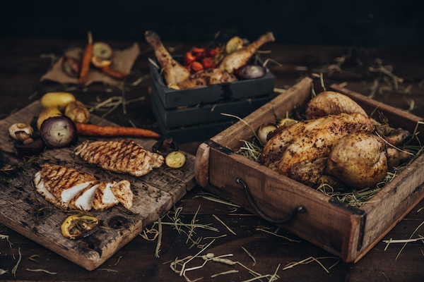 Leckeres Hähnchenfleisch