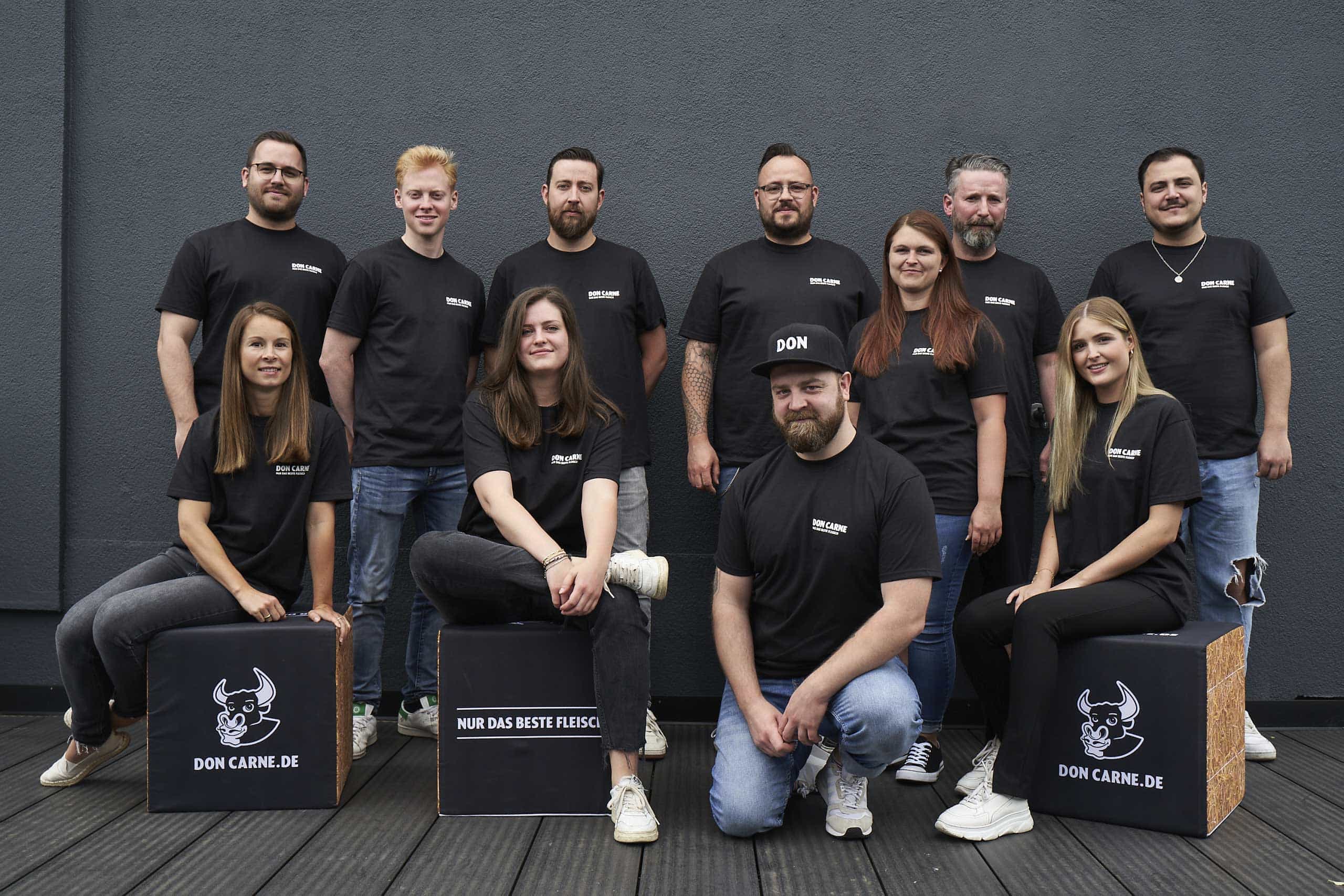 Ein Teil des Don Carne Teams