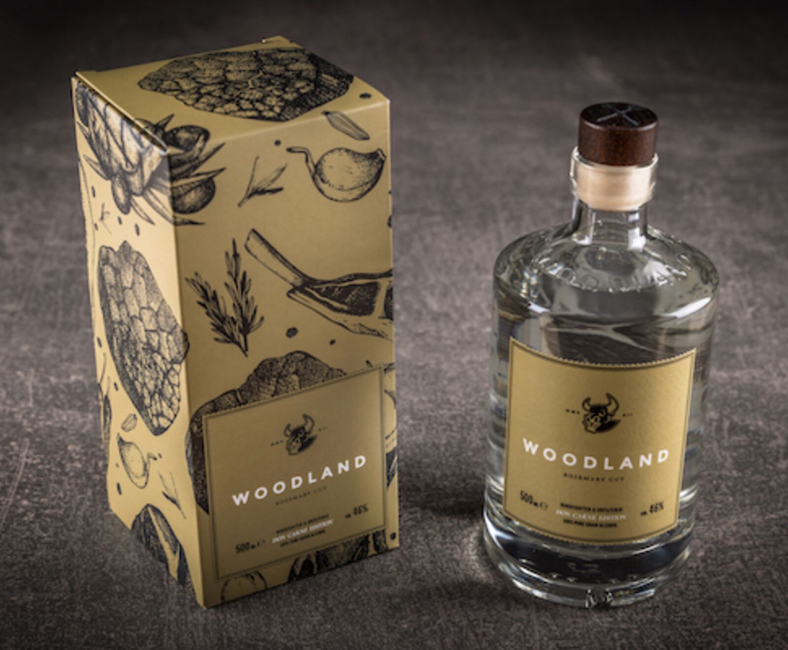 Woodland Rosemary Cut Gin Don Carne Edition