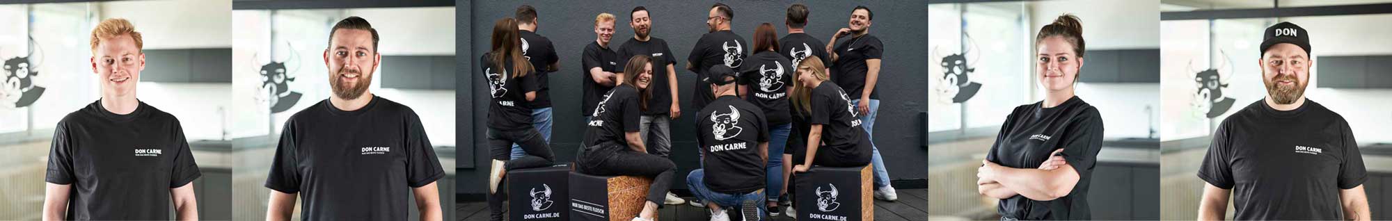 Don Carne Team und Einzelbilder