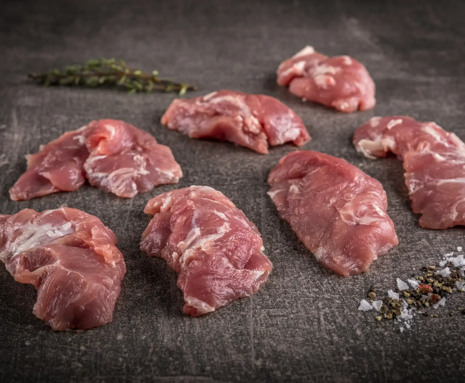 Niederrheinisches Duroc Kachelfleisch