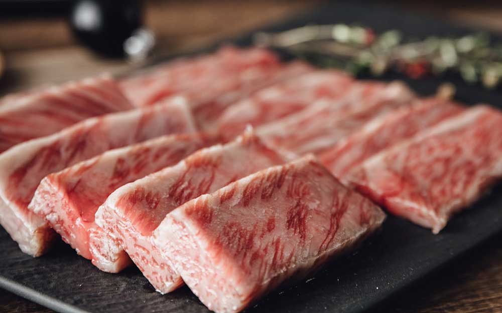 Leckere Wagyu Slices