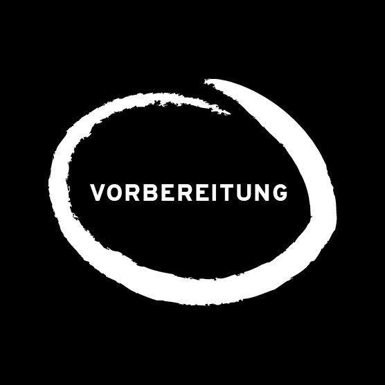 Vorbereitungsbutton