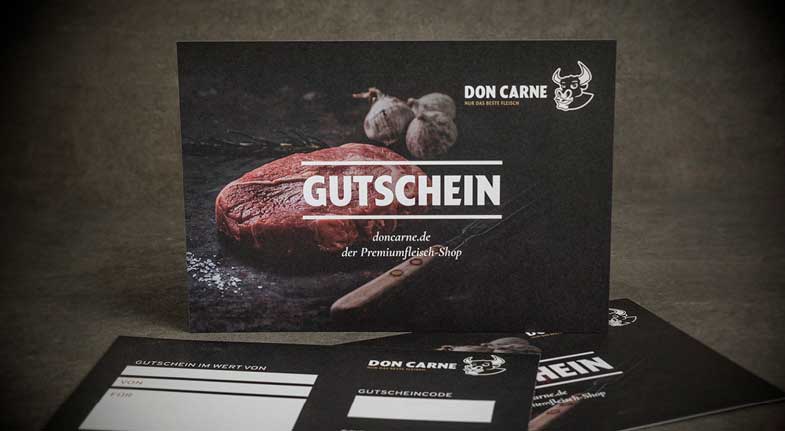 Don Carne Geschenk Gutschein
