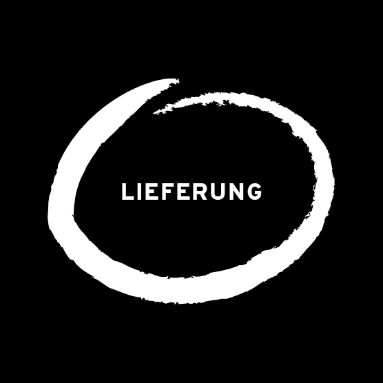 Button für die Lieferung