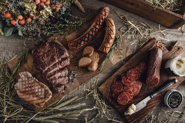 Leckeres Grillfleisch